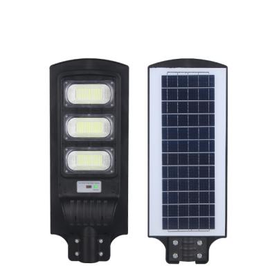 China Outdoor Wide Illumination Area Waterproof IP65 30W 60W 90W Induction Integrated All In One Outdoor LED Garden Lights for sale