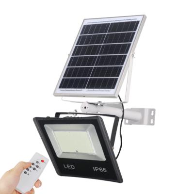 China New Arrival Wide Area 150w Illumination Product Waterproof Rechargeable Led Portable Solar Garden Lights for sale