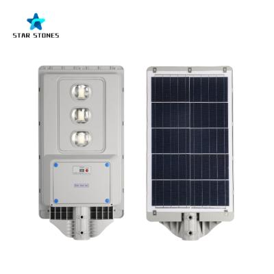 China Illumination Area IP66 PIR Motion Sensor Modi 120w Wide Waterproof Solar Led Street Light for sale