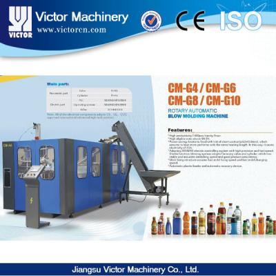 China Full Automatic Bottle Sauce Fill Jar Stretch PET Blow Molding Machine For Plastic Bottle for sale