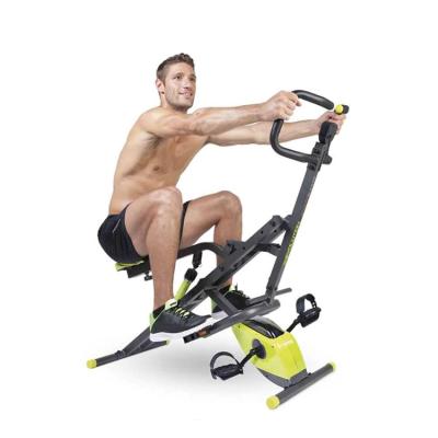 China Bodybuiling Total Crunch Power Mechanical Rider Gym Exercise Bike Riding Machine for sale