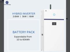 Camel 8.2KWH Household  Building Lifepo4 Battery Packs Solar Energy Power Supply With Inverter