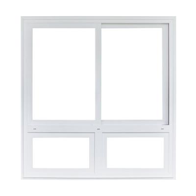 China Hot sale automatic glass price good quality sliding windows office building commercial cheap aluminum sliding window single double for sale