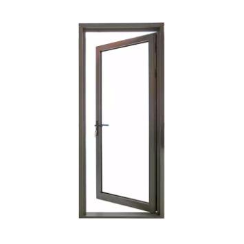 China European Oak Slab Doors Heat Insulation French Style Double Glazed Interior French Style Home Customized Thermal Steel Door With Tempered Glass for sale