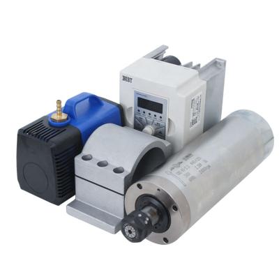 China 2.2kw Spindle Motor High Speed ​​Water Cooled Milling Kit For Woodworking for sale