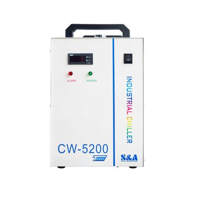 China For laser tube cooling cw-5200 high efficiency industrial air cooled water chiller for sale