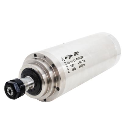 China High Precision 100mm Diameter Water Cooled CNC 4.5kw Spindle Milling Motor for sale