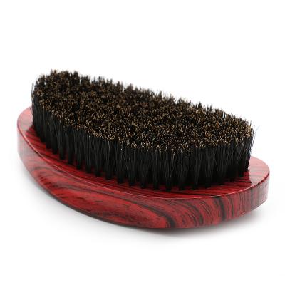 China Beech wooden+boar bristles factory hot sale high quality beech wooden beard brush for men for sale