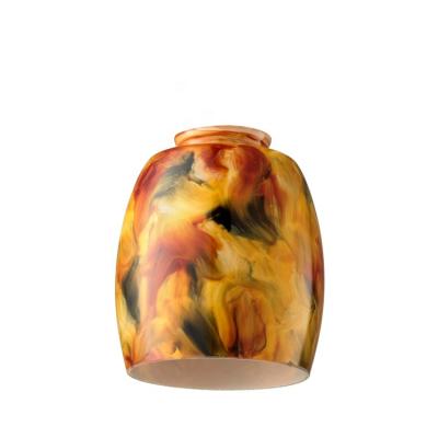 China Antique Modern Color Mini Lamp Shade For Desk Drawing Glass Lamp for sale