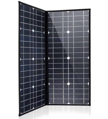 China Custom High Quality High Efficiency Small Camping Black Solar Panel 560x615x7mm for sale