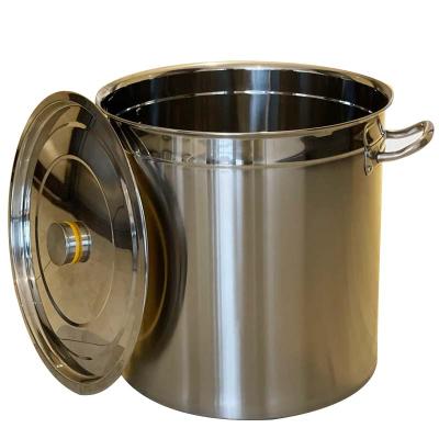 China Sustainable Kitchen Canteen Stainless Steel Soup Buckets Commercial POTS are used to store soup buckets for sale