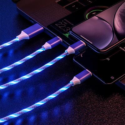 China MP3/MP4 Player KPS-C-C12-M Mirco USB Light Bursting Data Cable for sale