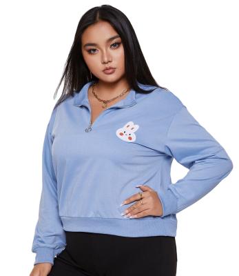 China Autumn Custom Logo Casual Long Sleeve Polyester Oversized Pullover Hoodies For Women for sale