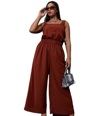 China Anti-Static Simple Fashion Casual Style Plus Size Loose Sleeveless Ladies Dress For Women for sale