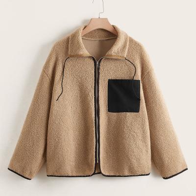 China Wholesale QUICK DRY Jacket Top Women's Coat Color Blocking Shell Regular Sleeve Casual for sale