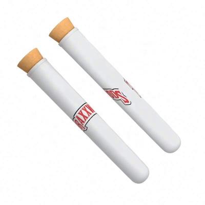 China Custom Personal Care Joint Tube Doob Hot Sell Cork Top Joint Containers Glass Roll Pre Tubes Doob Tube for sale