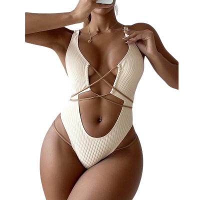 China Wholesale custom summer size luxury sexy modelsl plus fashion plus size beautiful women's bikini swimsuits one piece for sale