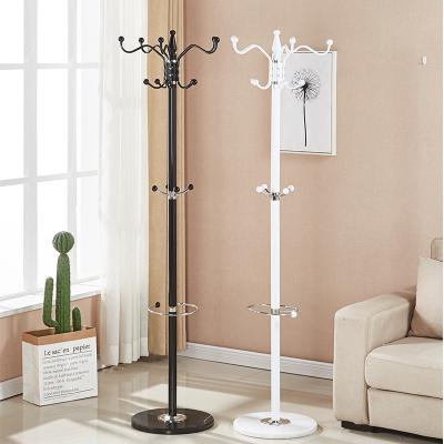 China -- Entryway Coat Rack Tree Hat Hanger Rack Jacket Stand Base Base Black for sale