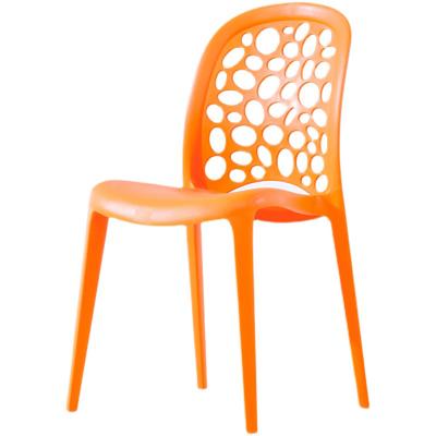 China Modern wholesale colorful commerical plastic chairs full pp plastic dining chair stackable chair for sale