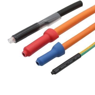 China 2.4mm Dual Wall Heat Shrink Tube PE , 3x Polyolefin Heat Shrink Tubing for sale