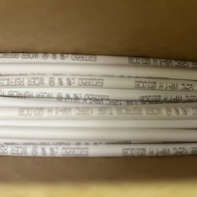 China 2.5mm 2/1 Witte Hitte krimpt de Flexibele Brand van Sleeving - vertragersbuizenstelsel Te koop