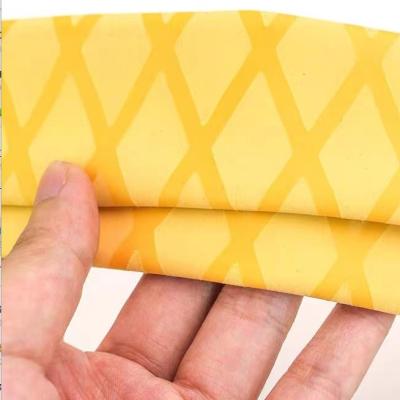 China 25mm Fischereirod shrink tube yellow skidproof Griff zu verkaufen