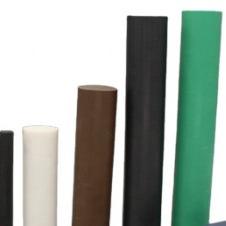 Cina PTFE verde ha espulso prodotti RoHS di Rod Molded PTFE termoresistente in vendita