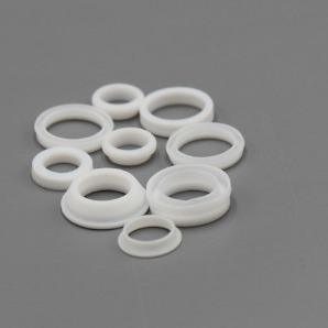 China Productos hidráulicos 15mpa del CNC PTFE de Rod Seals de la resistencia de presión blancos en venta