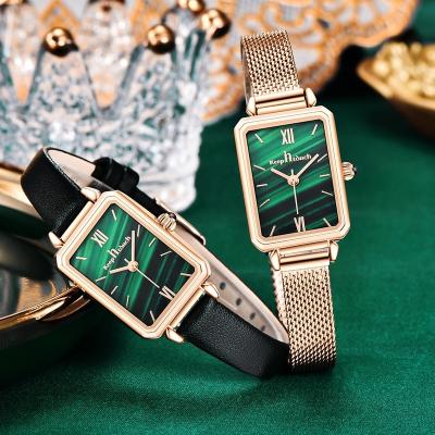 China Women Square Retro Fashion Quartz Waterproof Ladies Watch for sale