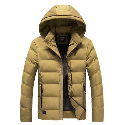 China Fashion Custom Waterproof Casual Bodywarmer OEM Waterproof Men's Cotton Padded Coat Parka Mens Winter Jacket for sale