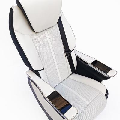 China Alpha Four Auto Sleep Headrest Mercedes Sprinter Luxury VIP Power Seat With Motorized Footrest for sale