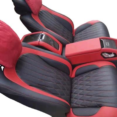 China Sleep Headrest Factory Direct Sales Luxury Electric Adjustable Car Leather Seat for sale