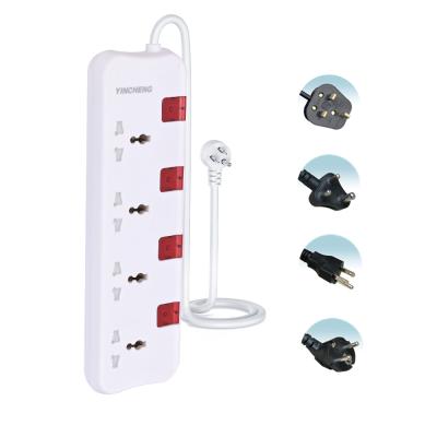 China 2021 New Trend Electrical Modern Plug Extension Socket Board Residential / Multi-Purpose Electrical Universal Extension Strip Te koop