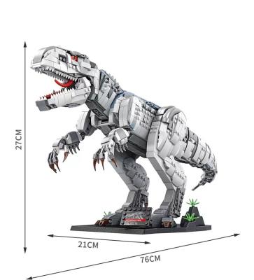 中国 パンローズ 611001 建築ブロック パズル 恐竜の脳 大型タイラノサウルス レックス 玩具 販売のため