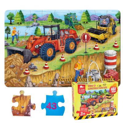 China Paper Floor Puzzle for Kids Preschool Learning Birthday Gifts Age Range 8 to 13 Years for sale