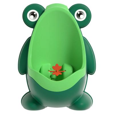 China Baby Mobile Toilet Portable Frog Shape Children's Urinal for Boys Animal Pattern Type for sale