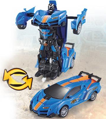 China Boy Toy Car One Click Deformation Robot 4 Channels Control Carton Size 83.5*42*102CM for sale