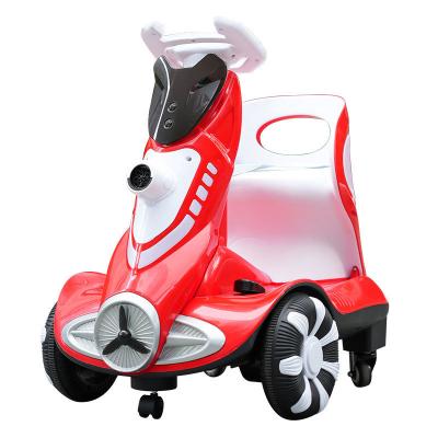 China Plastic Style Children's Electric Balance Car 6V 4AH Drift Rotating Car with 360 Degree Anti Rollover for sale