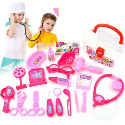 China Function Pretend Play Toy Set Plastic Children Simulation Dental Clinic Medical Kit for sale