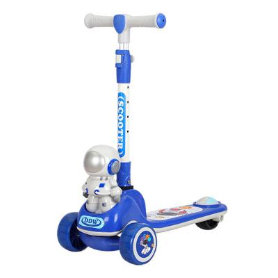 China Portable Push Scooters Kid Adjustable Height 3 Kick for Ages 4-6Y Max Load 200 LBS Metal for sale