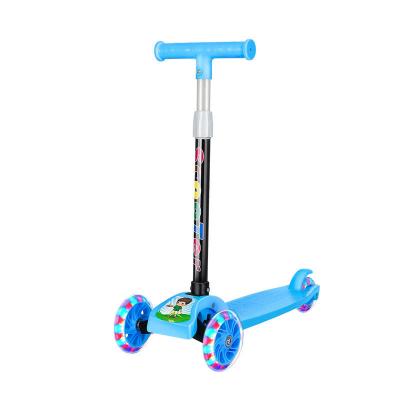 Cina Scooter per bambini 7-9Y con altezza regolabile e carrozzeria graffiti in stile triciclo in vendita