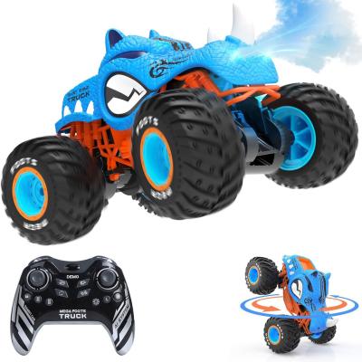 China 2.4G RC Auto Hochgeschwindigkeits Stunt Monster Truck für Jungen 1 16 Spray Wassernebel 4WD RC Spielzeug zu verkaufen