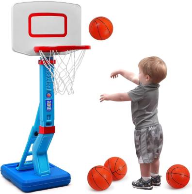 Chine Hoop de basket-ball portable pour enfants pour le jeu intérieur et extérieur en plastique à vendre