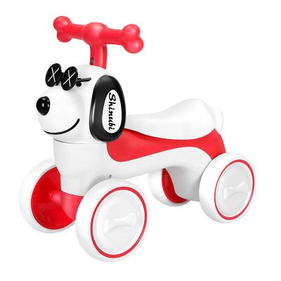 Chine 1er anniversaire Bébé équilibre vélo siège pour 1 an 52*19*40cm Blanc Petit enfant jouet de conduite à vendre