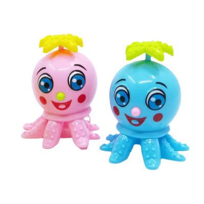 China PVC Wind Up Paaspuzzel Speelgoed voor kinderen Leuke dieren Speelgoed Octopus Flippen Wandelen Springen Clockwork Bulk Verjaardagsfeest cadeautjes Te koop