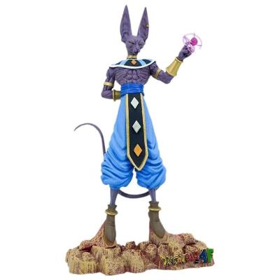 China 0.2kg God Animation Dragon-Balls Z Character BEERUS Vinyl Model Dolls Action Figure Toys for sale