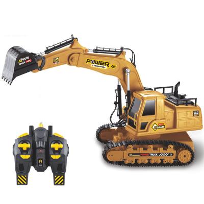 China Simulation 1 18 Scale Excavator Toy Large Electric Construction Vehicle for Children for sale