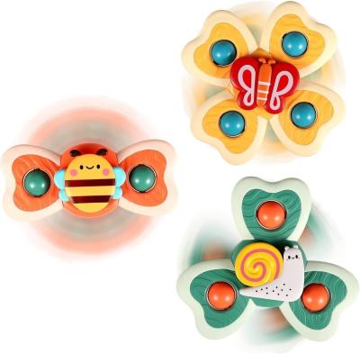 Κίνα Unisex 3 Pack Suction Cup Spinner Παιχνίδια για μωρά Παιδιά Παιδικά Παιδικά Παιχνίδια προς πώληση