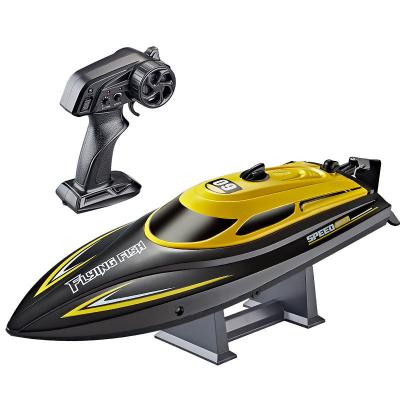 China Outdoor Toy Boats 2.4g Competition Speed 25km/h 1 18 Scale Electric Remote Control Boat for sale