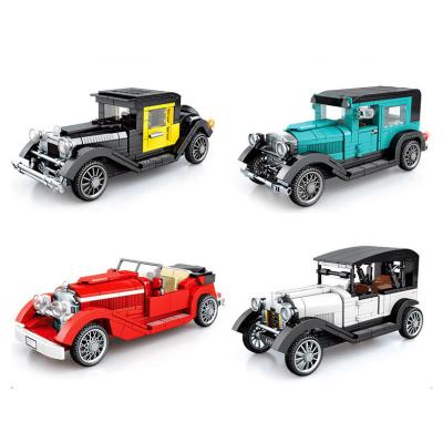 China Vintage Car Simulation Model Building Kit for Kids and Girls Other Educational Toys for sale